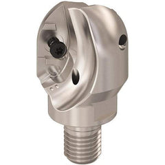 Seco - 50mm Cut Diam, 44mm Max Depth of Cut, 64.87mm OAL, Indexable Ball Nose End Mill - 64.87mm Head Length, M20 Combimaster Shank, R218.20 Toolholder, 218.20 Insert - Eagle Tool & Supply