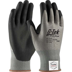 PIP - Size L, ANSI Cut Lvl A4, Puncture Lvl 3, Abrasion Lvl 4, Nitrile Coated PolyKor Xrystal Cut Resistant Gloves - Eagle Tool & Supply
