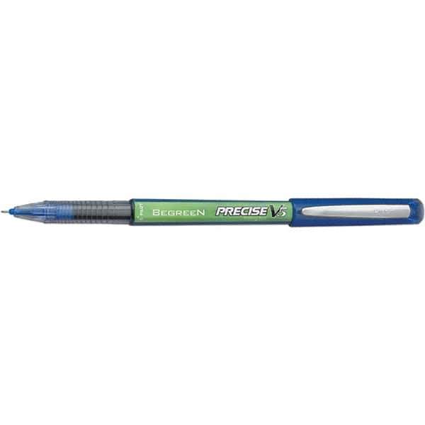 Pilot - Precision Point Roller Ball Pen - Blue - Eagle Tool & Supply