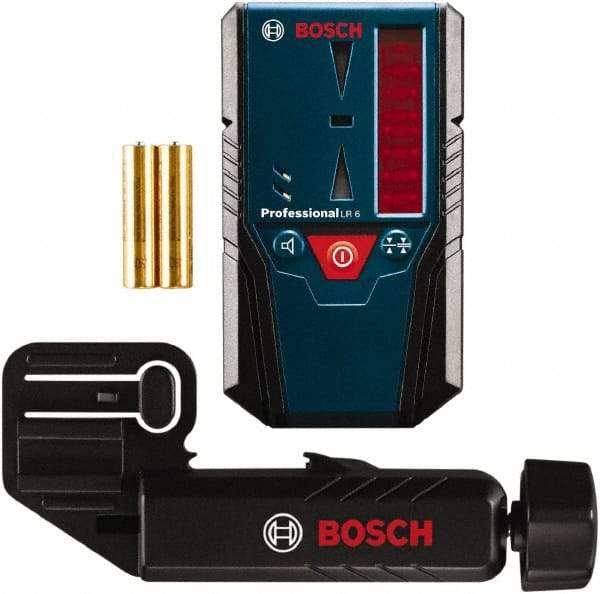 Bosch - Optical Level Accessories Type: Laser Detector Graduation: Feet/Inches - Eagle Tool & Supply