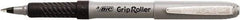 Bic - Conical Roller Ball Pen - Black - Eagle Tool & Supply