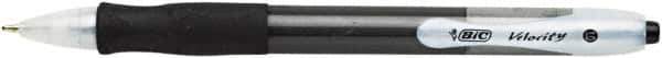 Bic - Conical Ball Point Pen - Black - Eagle Tool & Supply