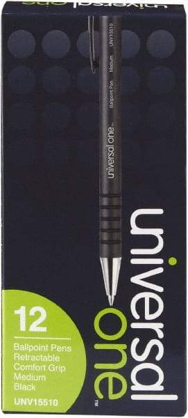 Universal One - Conical Ball Point Pen - Black - Eagle Tool & Supply