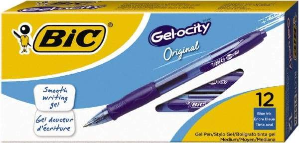 Bic - Conical Roller Ball Pen - Blue - Eagle Tool & Supply