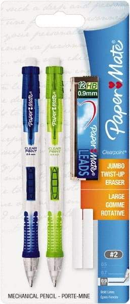 Paper Mate - 0.9mm Lead Mechanical Pencil - Black - Eagle Tool & Supply