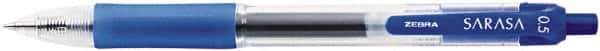 Zebra - Conical Roller Ball Pen - Blue - Eagle Tool & Supply