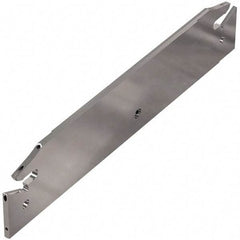 Seco - 21.4mm Blade Height, 1.8mm Blade Width, 120mm OAL, Right Hand Cut, Double End Indexable Cut-Off Blade - 17.5mm Max Depth of Cut, 150.10A Blade, Jetstream Series - Eagle Tool & Supply