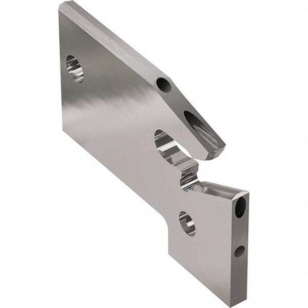 Seco - 15.5mm Blade Height, 1.2mm Blade Width, 33.1mm OAL, Right Hand Cut, Double End Indexable Cut-Off Blade - 19mm Max Depth of Cut, 150.10A Blade, Jetstream Series - Eagle Tool & Supply