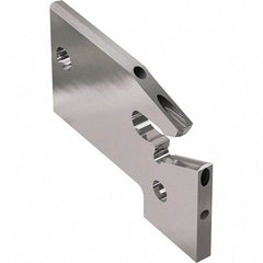 Seco - 15.5mm Blade Height, 1.2mm Blade Width, 33.1mm OAL, Right Hand Cut, Double End Indexable Cut-Off Blade - 19mm Max Depth of Cut, 150.10A Blade, Jetstream Series - Eagle Tool & Supply