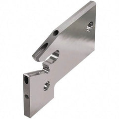 Seco - 15.5mm Blade Height, 2mm Blade Width, 33.1mm OAL, Left Hand Cut, Double End Indexable Cut-Off Blade - 19mm Max Depth of Cut, 150.10A Blade, Jetstream Series - Eagle Tool & Supply