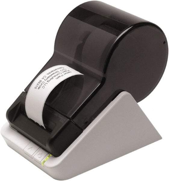 Seiko - Desktop Label Printer - 203 DPI Resolution, 4-1/2" Wide x 5-7/8" Long - Eagle Tool & Supply