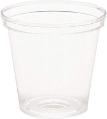 WNA - Comet Plastic Portion/Shot Glass, 1 oz, Clear - Clear - Eagle Tool & Supply