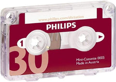 Philips - Cassette - Use with Dictation Recorder - Eagle Tool & Supply