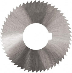 Made in USA - Slitting & Slotting Saws   Material: High Speed Steel    Blade Diameter (Inch): 4-1/2 - Eagle Tool & Supply