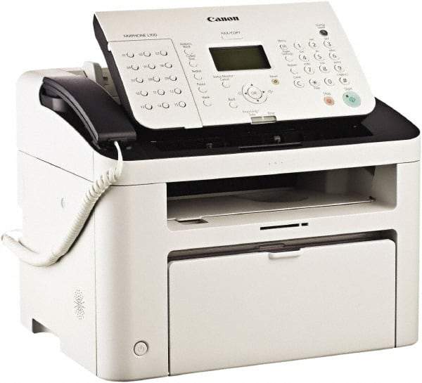 Canon - White Fax Machine - Use with Paper - Eagle Tool & Supply