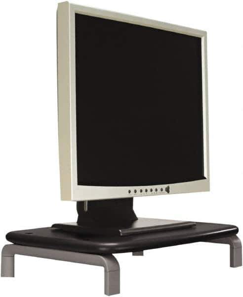 Kensington - Black & Gray Monitor Stand - Use with Laptop, Monitor - Eagle Tool & Supply