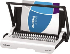 FELLOWES - Binding Machines Type: Manual Sheet Capacity: 150 - Eagle Tool & Supply