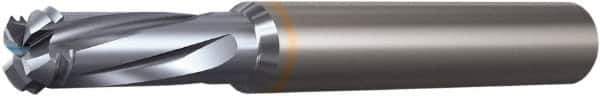 Vargus - M6x1 ISO, 4.7mm Cutting Diam, 3 Flute, Solid Carbide Helical Flute Thread Mill - Internal Thread, 14mm LOC, 64mm OAL, 8mm Shank Diam - Eagle Tool & Supply