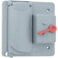 Leviton - Electrical Outlet Box PVC Device Cover - Eagle Tool & Supply