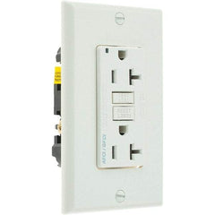 Leviton - GFCI Receptacles Grade: Commercial Color: Light Almond - Eagle Tool & Supply