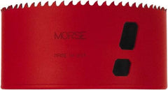 M.K. MORSE - 4-1/2" Diam, 1-15/16" Cutting Depth, Hole Saw - Bi-Metal Saw, Toothed Edge - Eagle Tool & Supply