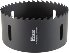 M.K. MORSE - 4-1/4" Diam, 1-15/16" Cutting Depth, Hole Saw - Carbide-Tipped Saw, Toothed Edge - Eagle Tool & Supply