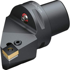 Walter - 95° Lead Angle, Indexable Turning Toolholder - 74mm OAL, Series PCLN-CAPTO-AUSSEN - Eagle Tool & Supply
