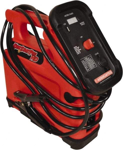 Associated Equipment - 12 Volt Battery Powered Starter - 1,700 Peak Amps - Eagle Tool & Supply