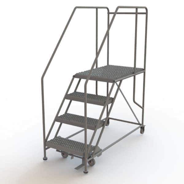 TRI-ARC - Rolling & Wall Mounted Ladders & Platforms Type: Rolling Work Platform Style: Steel Work Platform - Eagle Tool & Supply