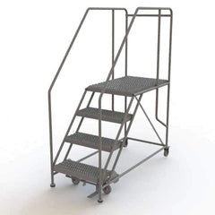 TRI-ARC - Rolling & Wall Mounted Ladders & Platforms Type: Rolling Work Platform Style: Steel Work Platform - Eagle Tool & Supply