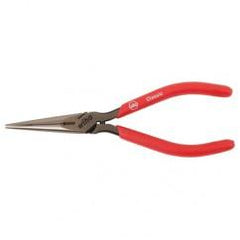 6.3" LONG NOSE PLIER W/SPRING - Eagle Tool & Supply