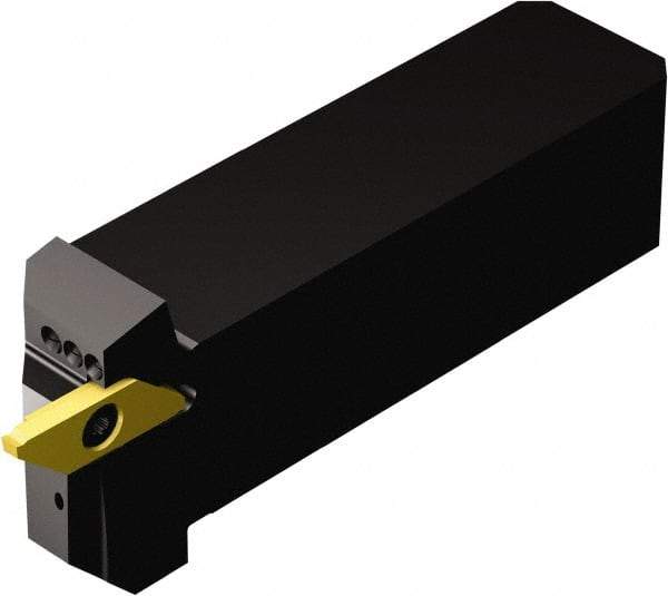 Sandvik Coromant - 0.2856" Max Depth of Cut, Indexable Grooving Cutoff Toolholder - 20mm Shank Height x 20mm Shank Width, QS-SMALL2020X3HP Toolholder Style, Series CoroCut XS - Eagle Tool & Supply
