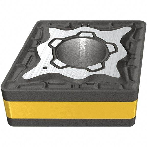 Iscar - SNMG331 M3P Grade IC8150 Carbide Turning Insert - TiCN/Al2O3/TiN Finish, 90° Square, 9.52mm Inscr Circle, 4.76mm Thick, 0.4mm Corner Radius - Eagle Tool & Supply