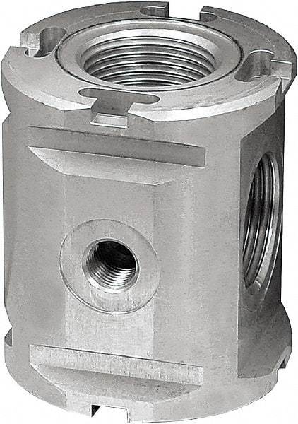 Parker - FRL Modular Manifold Block - Use with Parker P3Y Filters, Regulators & Lubricators - Eagle Tool & Supply