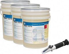 Master Fluid Solutions - Trim C270, 5 Gal Pail Cutting & Grinding Fluid - Synthetic, For Drilling, Reaming, Tapping - Eagle Tool & Supply