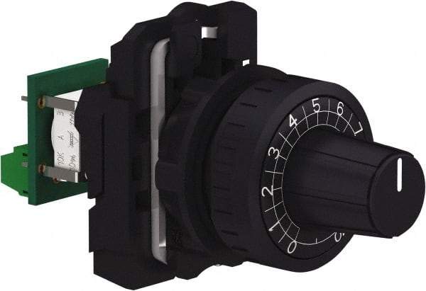 Schneider Electric - Potentiometers Resistance (Ohms): 1000 Operator Type: Knob - Eagle Tool & Supply