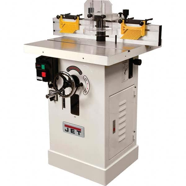 Jet - Wood Shapers Horsepower (HP): 3 Minimum Speed (RPM): 7,500.00 - Eagle Tool & Supply