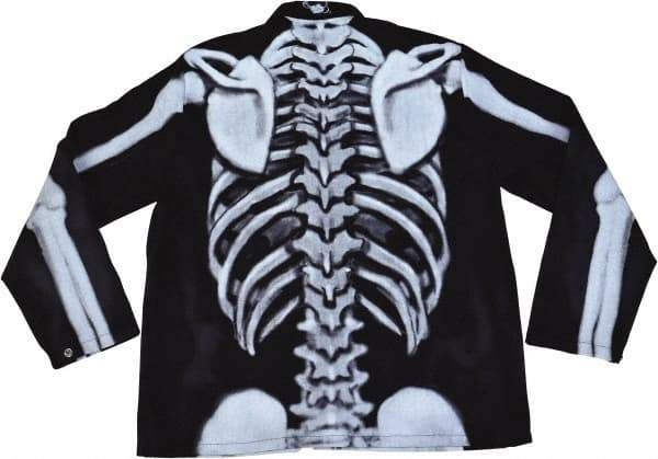 Save Phace - Size L Flame Resistant/Retardant Jacket - Black, Cotton, Snaps Closure - Eagle Tool & Supply