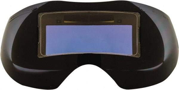Save Phace - 3.62" Wide x 1.42" High, Lens Shade 3 to 10, Polycarbonate Auto-Darkening Filter - 1/4" Thick, Green, Front-Mounted - Eagle Tool & Supply