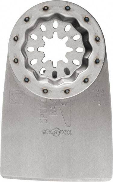 Fein - 2-1/2" Head Diam, Rotary Rigid Scraper Blade - 2-1/2" Cutting Diam, 2-1/2" Head Thickness, 25,000 RPM, Use with Fein Multimaster - Eagle Tool & Supply