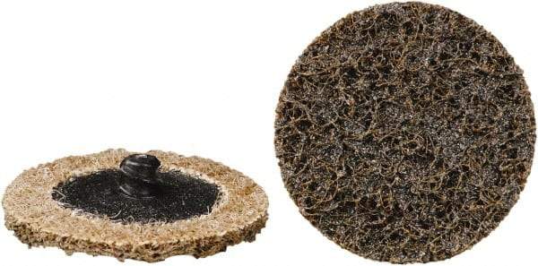 Camel Grinding Wheels - 4" Disc Diam, 80 Grit, Aluminum Oxide Quick Change Disc - Type R Attaching System, Nonwoven, 12,000 RPM - Eagle Tool & Supply