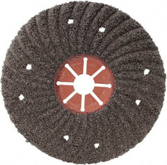 Camel Grinding Wheels - 4-1/2" Diam 7/8" Hole 60 Grit Fiber Disc - Medium Grade, Silicon Carbide, 8,500 Max RPM, Series Semi Flex Red Fiber - Eagle Tool & Supply
