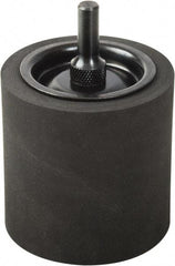 Camel Grinding Wheels - 3" Wide x 3" Diam, Expander Wheel Spiral Band Drum - 3/8" Shank Diam, 3,000 RPM - Eagle Tool & Supply