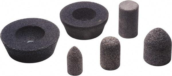 Camel Grinding Wheels - 4" Diam, 2" Overall Thickness, 16 Grit, Type 11 Tool & Cutter Grinding Wheel - Coarse Grade, Aluminum Oxide, Q Hardness, Resinoid Bond, 9,070 RPM - Eagle Tool & Supply