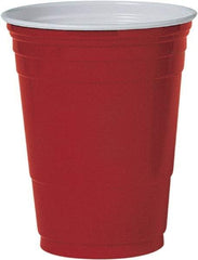 Solo - Plastic Party Cold Cups, 16 oz - Red - Eagle Tool & Supply