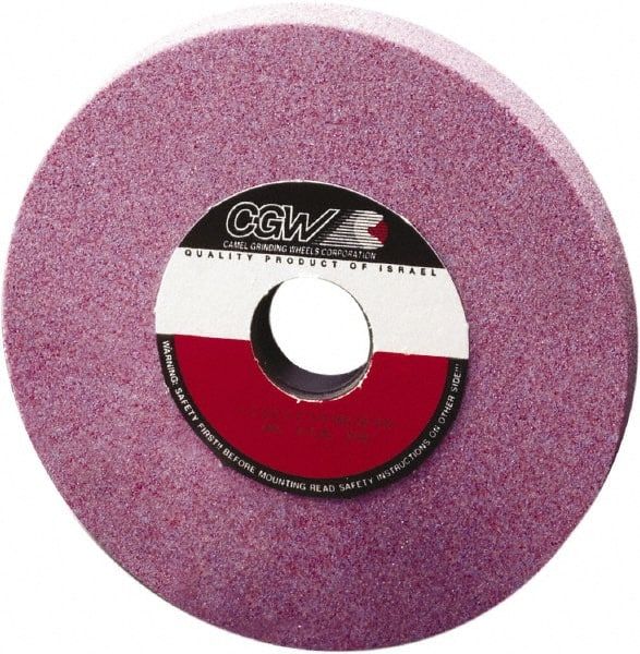 Camel Grinding Wheels - 12" Diam x 5" Hole x 1-1/2" Thick, J Hardness, 46 Grit Surface Grinding Wheel - Eagle Tool & Supply