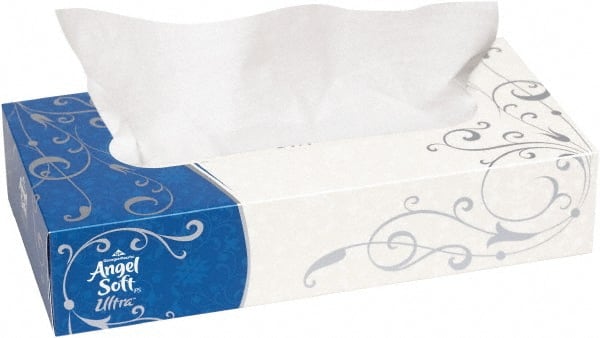 Georgia Pacific - 30 125-Sheet Boxes Flat Box of White Facial Tissues - Eagle Tool & Supply