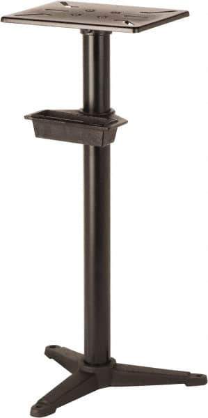 Enco - 29-1/2" Long, Grinding Pedestal Stand - Use with 6, 7, 8 & 10" Grinders & Buffers - Eagle Tool & Supply