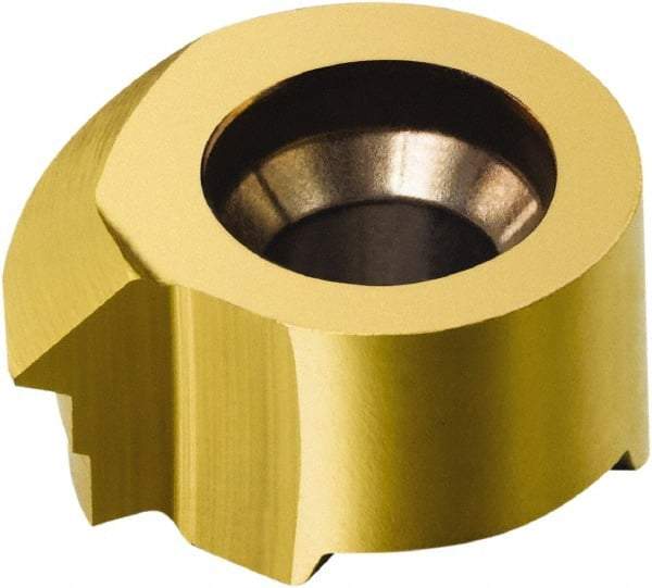 Sandvik Coromant - MB-xxTH..MM..L Grade 1025, Internal Threading Insert - 0.5mm Int Pitch, Left Hand Insert, TiAlN+TiN Finish, Carbide - Eagle Tool & Supply