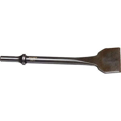 Mayhew - 2" Head Width, 8-1/2" OAL, Scraper Punch - Round Drive, Round Shank, Steel - Eagle Tool & Supply